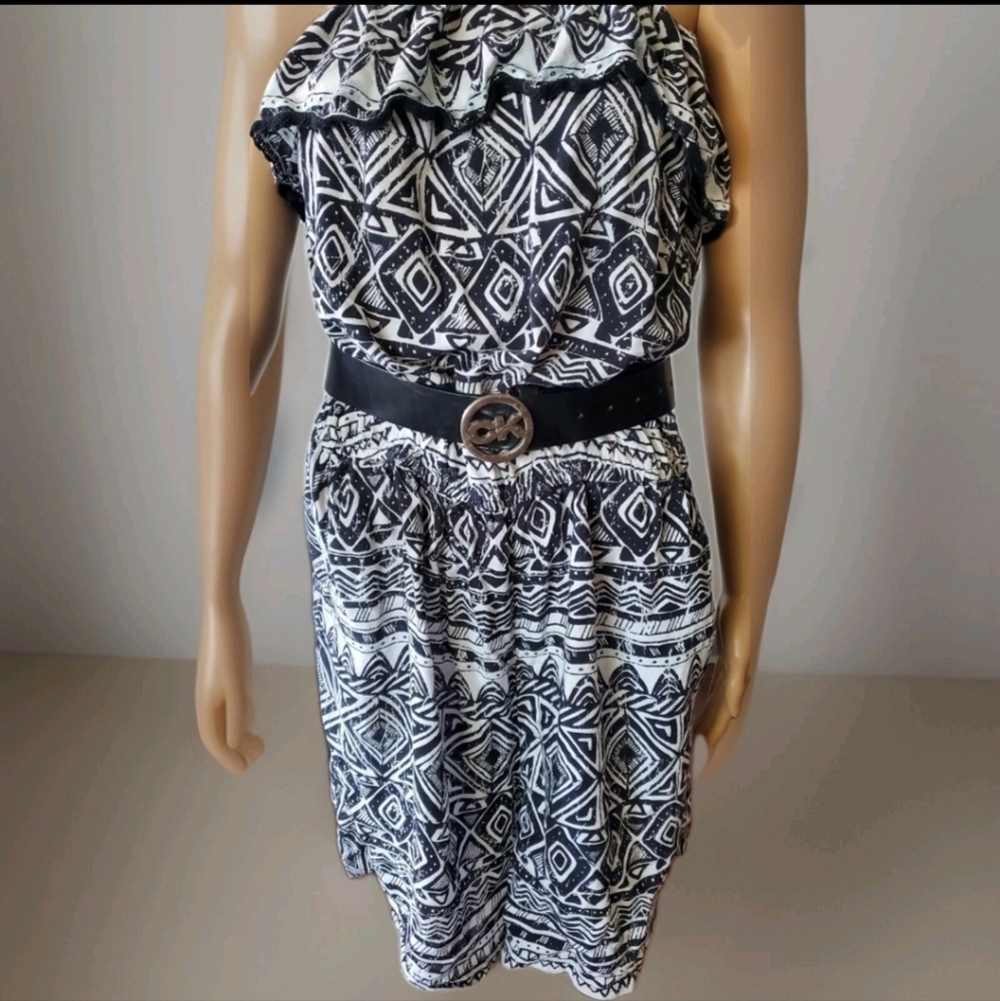 Bahamian Ruffled Tube Top Romper One Piece Shorts